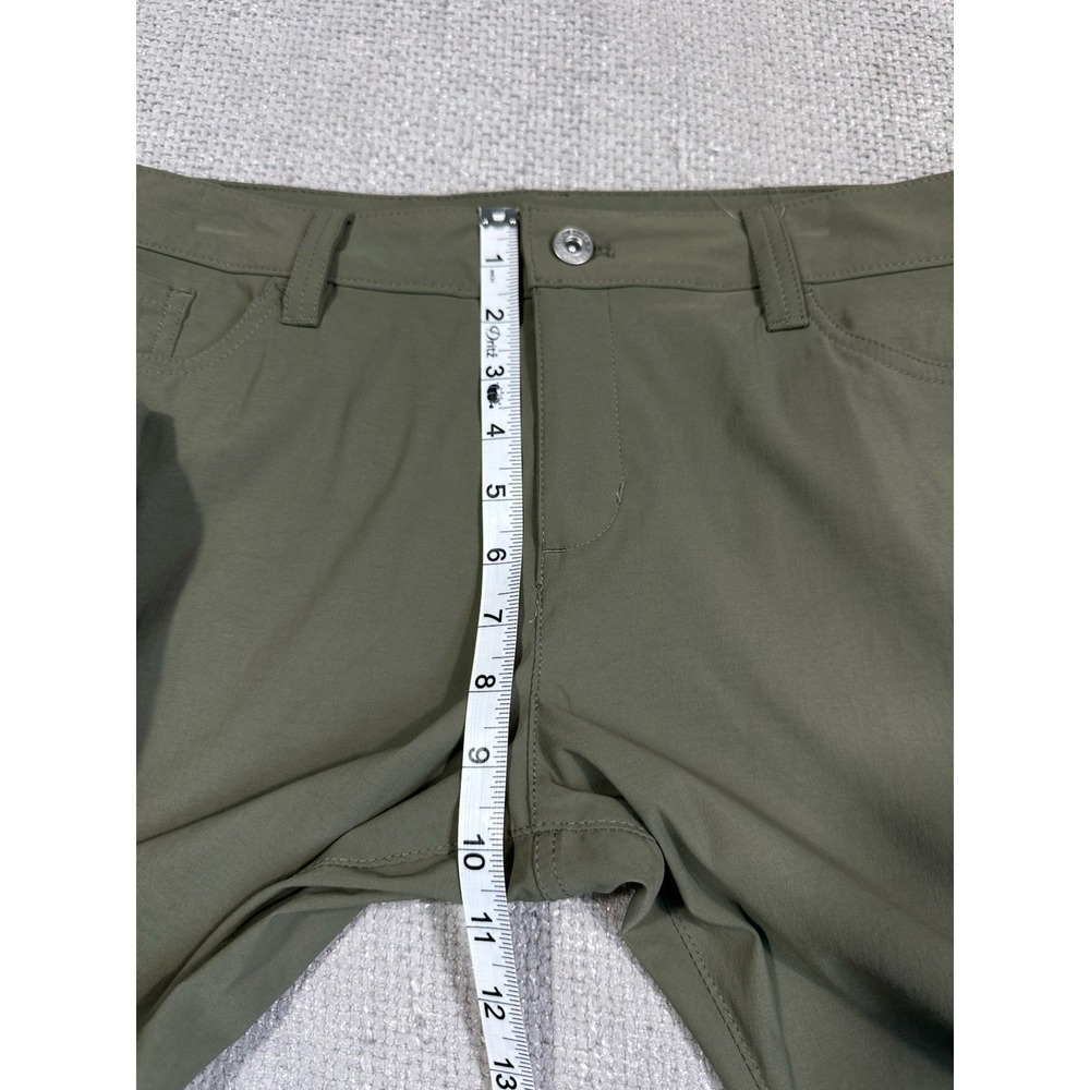Eddie Bauer Travex Pants Womens 12 Petite 34x27.5 Green Hiking Outdoors Nylon - Picture 6 of 11